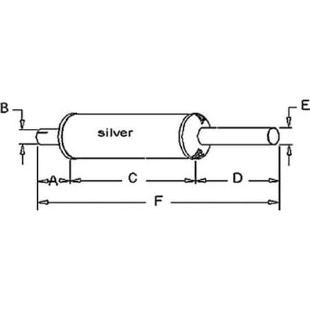Aftermarket New Vertical Round Body Muffler Fits Case-IH Tractor Model 544 370664R1